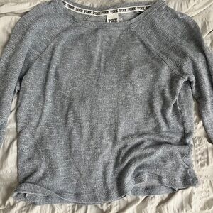 pink vs grey mesh top